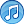 music, play CornflowerBlue icon