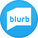 Blurb DodgerBlue icon