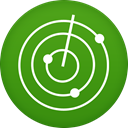 radar ForestGreen icon