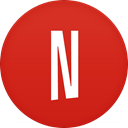 Netflix Firebrick icon