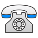 phone, old Black icon