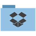 appicns, Folder, dropbox SkyBlue icon