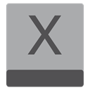 osx, Hdd DarkGray icon