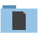 Folder, appicns, document SkyBlue icon