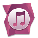 music IndianRed icon