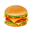 hamburger Black icon