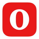 Opera, Metroui Crimson icon