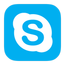 Metroui, Skype DeepSkyBlue icon