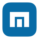 maxthon, Metroui DarkCyan icon
