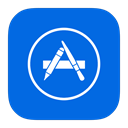 Metroui, mac, store, App DodgerBlue icon