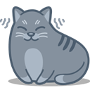 Cat, purr LightSlateGray icon