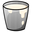 Bucket, milk DarkGray icon