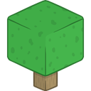 Tree, 3d LimeGreen icon