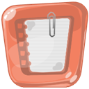 Massage, Note, Notes IndianRed icon