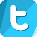 Social, tweet, twitter, Blue LightSeaGreen icon