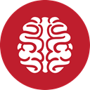 red, Games, Brain Firebrick icon