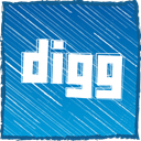 dugg, Digg DarkCyan icon