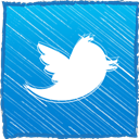 twitter, tweet, retweet DodgerBlue icon