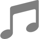 song, tune, Melody, itunes, Note, fez Gray icon