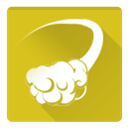 dragon ball, nimbus Goldenrod icon