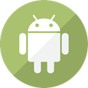 Communication, system, Mobile, Android, Social, phone, telephone, robot DarkKhaki icon