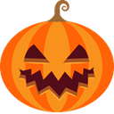 jack-o-lantern, halloween, monster, pumpkin, scary, spooky DarkOrange icon