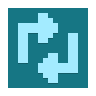 media, rescan Teal icon