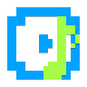 player, music, Samsung DeepSkyBlue icon
