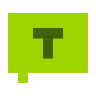 Textra LawnGreen icon