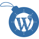 christmas, Ball, Wordpress SteelBlue icon