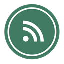 feed, News, Rss, subscribe SeaGreen icon