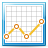 graph, line Gainsboro icon