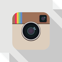 media, Logo, Social, square, social media, Instagram Gainsboro icon