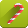 Candy, new year YellowGreen icon