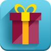 new year, gift SteelBlue icon