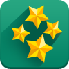 star, new year Teal icon