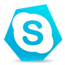 Call, voip, Skype DarkTurquoise icon