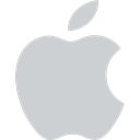 Logo, mac, Apple LightGray icon
