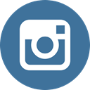 socialnetwork, Instagram SteelBlue icon