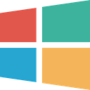 microsoft, windows LightSeaGreen icon