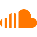 Soundcloud, Cloud, music DarkOrange icon