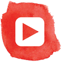 video, Multimedia, player, you tube, Social, social media, play, youtube Tomato icon