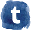 social media, Tumblr, Social, blog DarkSlateBlue icon