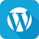 Wordpress, Wp DarkTurquoise icon