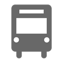 Bus DimGray icon