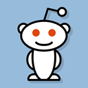 Reddit LightSteelBlue icon