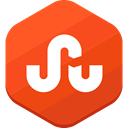 Stumbleupon, social network OrangeRed icon