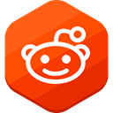 Reddit, social network OrangeRed icon