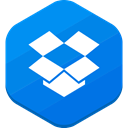 dropbox, social network, file sharing DodgerBlue icon