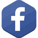social network, Facebook DarkSlateBlue icon